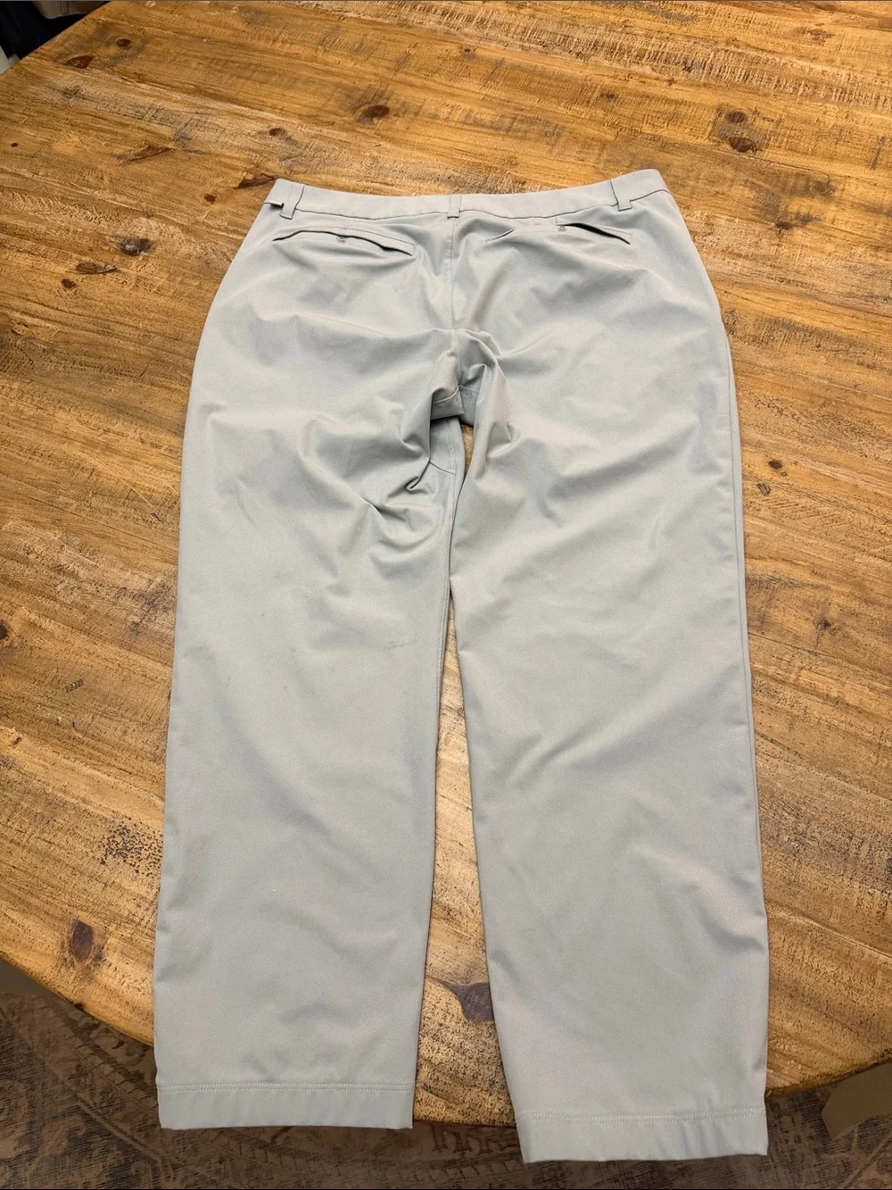 Lululemon Men’s ABC Performance Pants Light Gray Stretch Golf